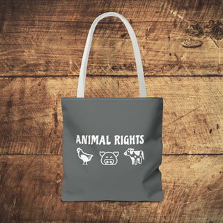 Animal Rights Tote Bag Printify