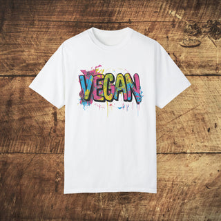 Vegan Garment-Dyed T-shirt Printify