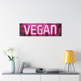 Vegan Classic Stretched Canvas Printify