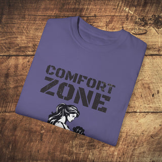 Comfort Zone Garment-Dyed T-shirt Printify