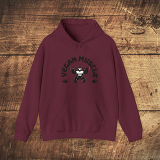 Vegan Muscle Heavy Blend™ Hooded Sweatshirt Printify