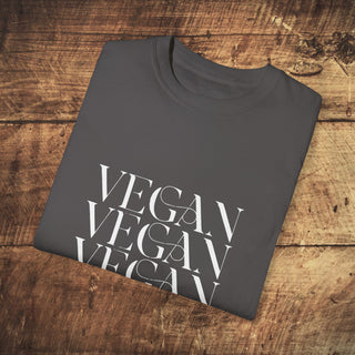 Vegan Garment-Dyed T-shirt Printify