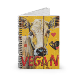 Vegan Spiral Notebook - Ruled Line Printify