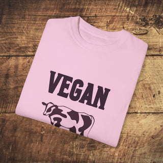 Vegan For Her Garment-Dyed T-shirt Printify