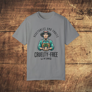 Cruelty-Free Living  Garment-Dyed T-shirt Printify