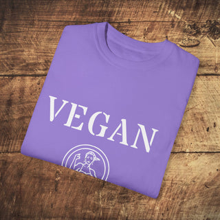 Vegan Garment-Dyed T-shirt Printify