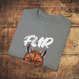 Fur Kills Garment-Dyed T-shirt Printify