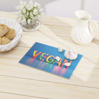 Vegan Tempered Glass Cutting Board Printify