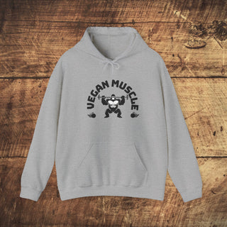 Vegan Muscle Heavy Blend™ Hooded Sweatshirt Printify