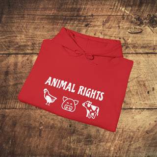 Animal Rights Heavy Blend™ Hooded Sweatshirt Printify