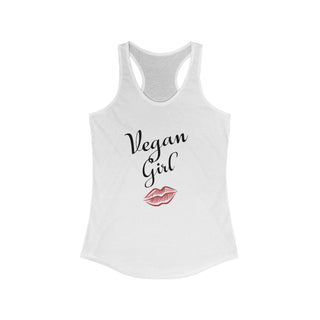 Vegan Girl Women's Ideal Racerback Tank Printify