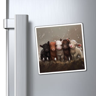 Baby Sheep Magnet Printify