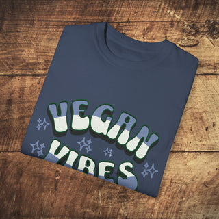 Vegan Vibes Garment-Dyed T-shirt Printify