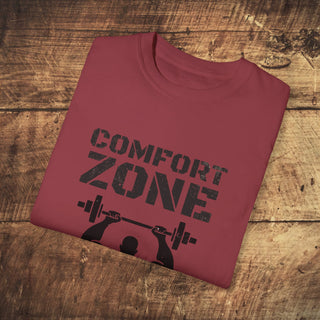 Comfort Zone Garment-Dyed T-shirt Printify