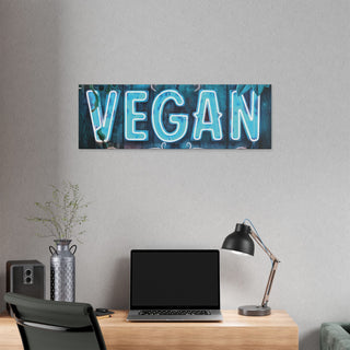 Vegan Classic Stretched Canvas (ONE SIZE: 36X12)