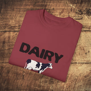 Dairy Kills Garment-Dyed T-shirt Printify