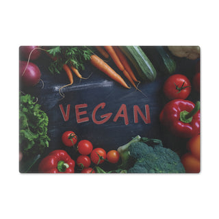 Vegan Tempered Glass Cutting Board Printify