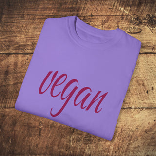 Vegan Garment-Dyed T-shirt Printify