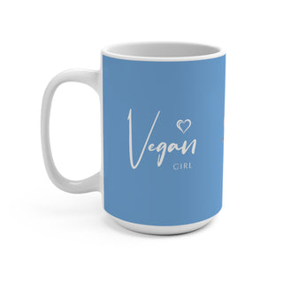 Vegan Girl Coffee Mug 15oz