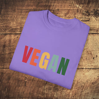 Vegan Garment-Dyed T-shirt Printify