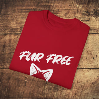 Fur Free For Me Garment-Dyed T-shirt Printify