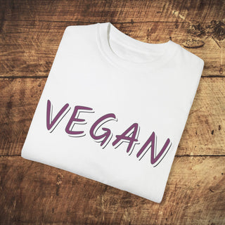 Vegan Garment-Dyed T-shirt Printify