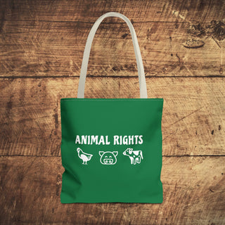 Animal Rights Tote Bag Printify