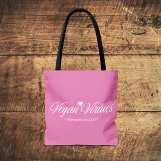 Vegan Virtues Tote Bag Printify