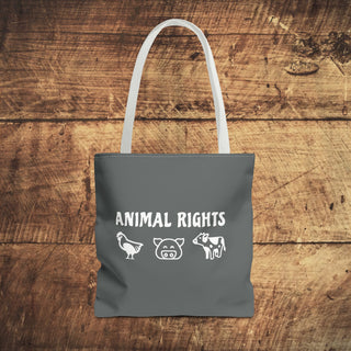 Animal Rights Tote Bag Printify