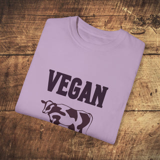 Vegan For Her Garment-Dyed T-shirt Printify