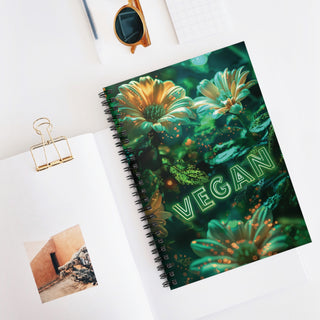 Vegan Spiral Notebook - Ruled Line Printify