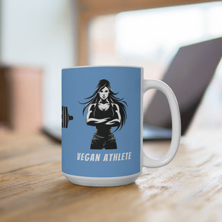 Vegan Athlete Coffee Mug 15oz