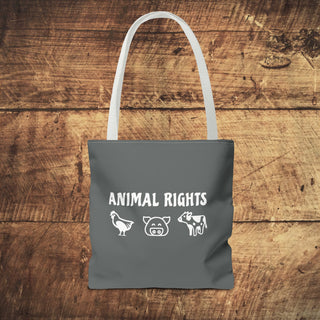 Animal Rights Tote Bag Printify