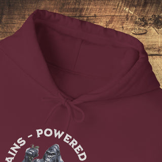 Powered By Plants Heavy Blend™ Hooded Sweatshirt Printify