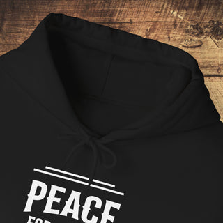 Peace For All Life Heavy Blend™ Hooded Sweatshirt Printify