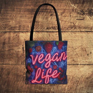 Vegan Life Tote Bag Printify