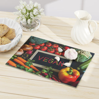 Vegan Tempered Glass Cutting Board Printify