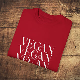 Vegan Garment-Dyed T-shirt Printify