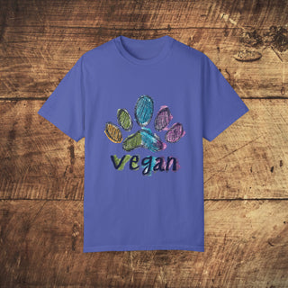 Vegan Garment-Dyed T-shirt Printify