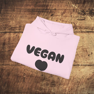 Vegan Heavy Blend™ Hooded Sweatshirt Printify