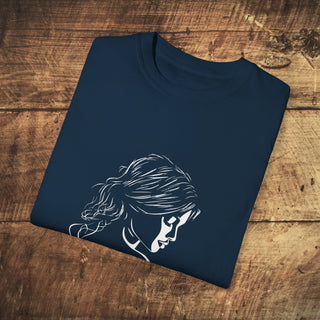 Vegan Girl Garment-Dyed T-shirt Printify