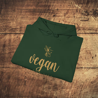 Vegan For Life Heavy Blend™ Hooded Sweatshirt Printify