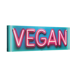 Vegan Classic Stretched Canvas Printify