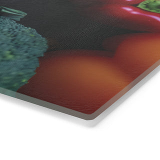 Vegan Tempered Glass Cutting Board Printify