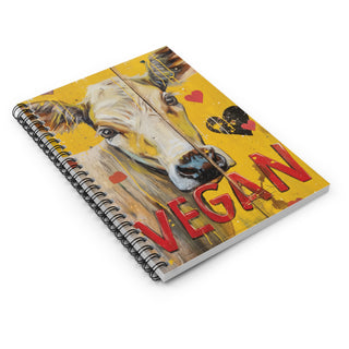 Vegan Spiral Notebook - Ruled Line Printify