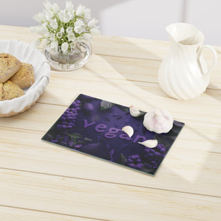 Vegan Tempered Glass Cutting Board Printify