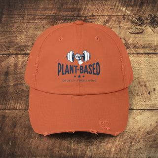 Plant-Based Unisex Distressed Cap Printify