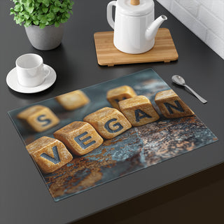 Vegan Placemat, 1pc Printify