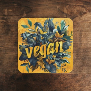 Vegan Cork Back Coaster Printify