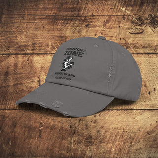 Comfort Zone Distressed Cap Printify